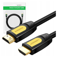 ugreen kabel przewód hdmi 2.0 19 pin 4k 60hz 30awg 2m czarny (10129)