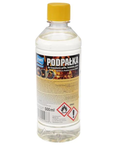 Podpałka do rozpalania grilla, kominka, pieca 500 ml zdjęcie 1