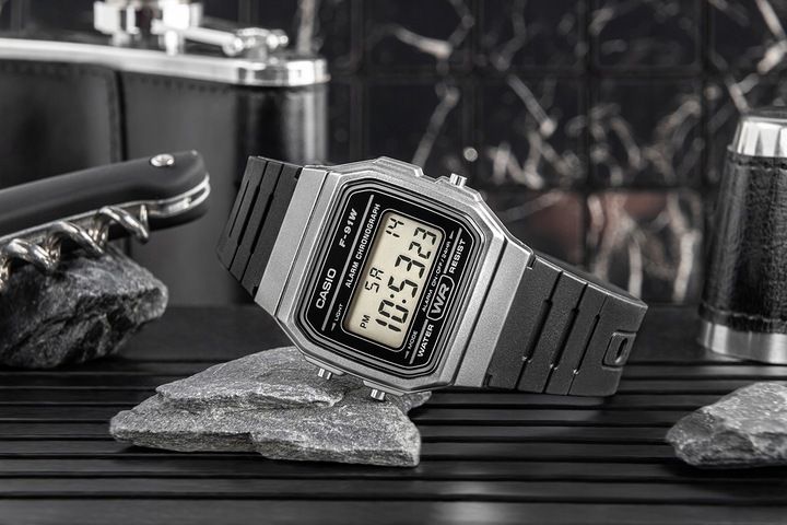 Zegarek Męski CASIO F-91WM-1BDF zdjęcie 6