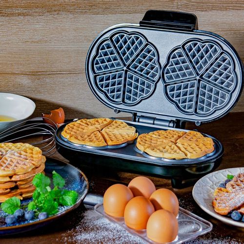 Gofrownica SERCA serduszka ceramiczna 10 GOFRÓW na Arena.pl