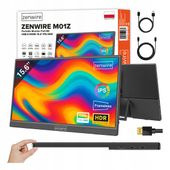 Monitor Przenośny Zenwire 15,6 cali IPS Full HD 1920x1080 USB-C