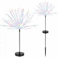 2x LAMPA SOLARNA OGRODOWA DMUCHAWIEC LED DRZEWKO SOLARNE FAJERWERKI