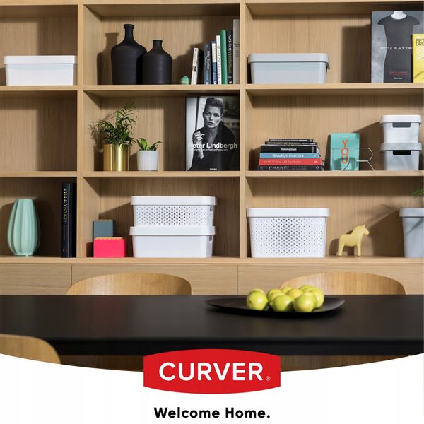 Curver Pojemnik Pudełko Z Pokrywką 11 L Biały zdjęcie 4