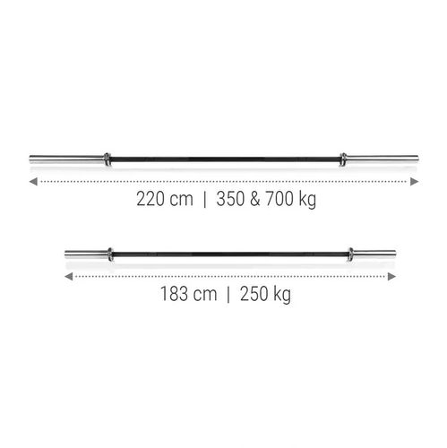 Gryf olimpijski prosty 220 cm do 700 kg Hammer na Arena.pl