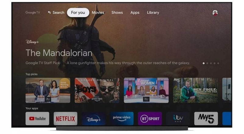 Odtwarzacz multimedialny SMART TV stick GOOGLE Chromecast 4K ANDROID zdjęcie 3