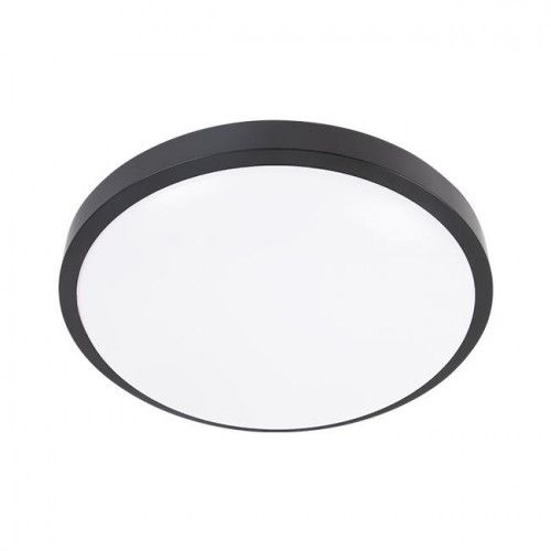 PLAFON LED 18W CZARNY IP44 4000K 1800LM ŚWIATŁO NEUTRALNE zdjęcie 1