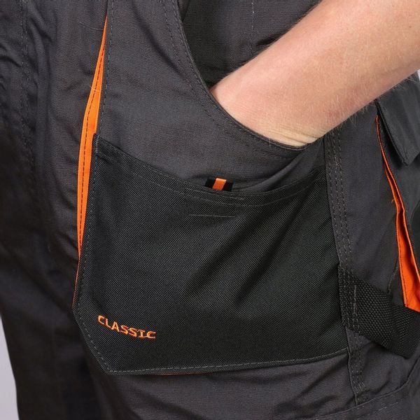 SPODNIE ROBOCZE rozm. 54 ogrodniczki POTRÓJNE SZWY zdjęcie 4