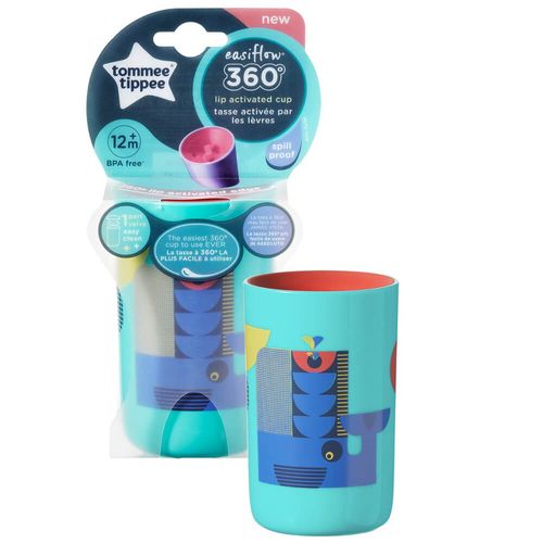 Tommee Tippee Kubek niekapek 360 Easiflow kolor niebieski na Arena.pl