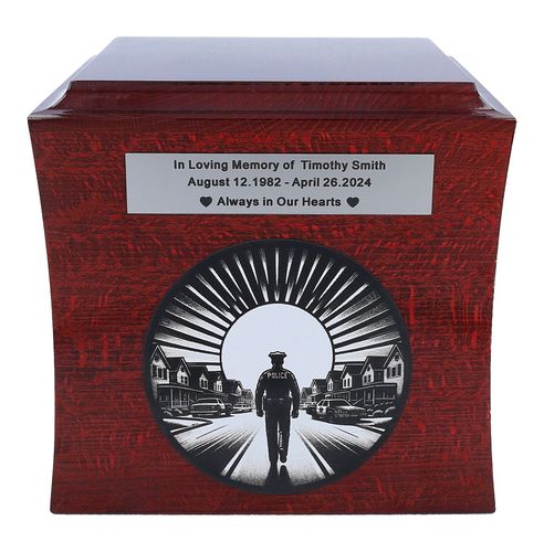 Urna dla policjanta / Plakietka na Arena.pl