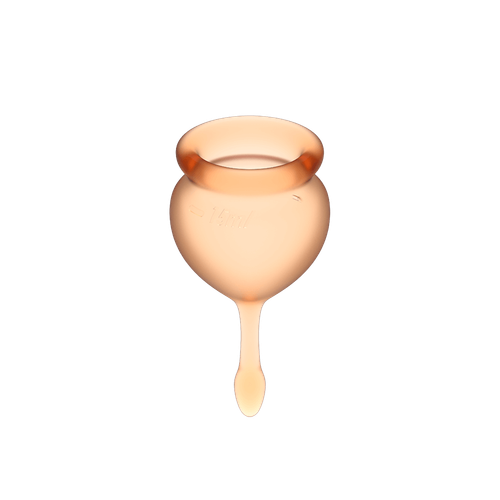 Satisfyer Feel Good Menstrual Cup Set Orange na Arena.pl