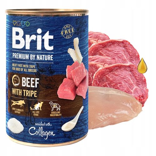 BRIT BY NATURE Karma mokra dla psa mix smaków 24 x 400g na Arena.pl