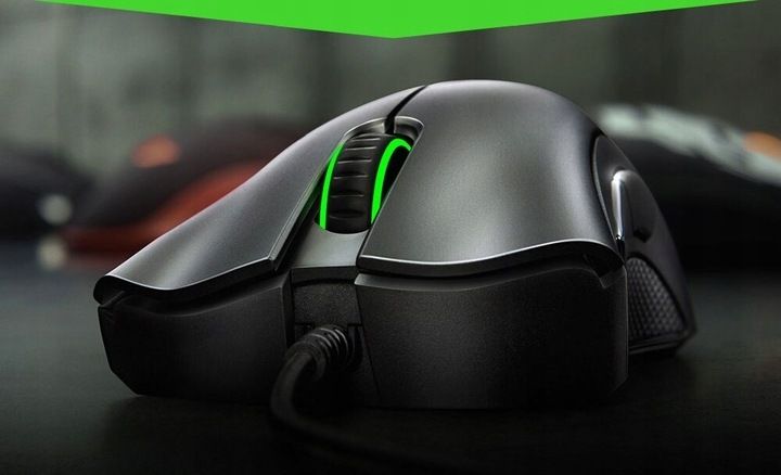 Myszka przewodowa Razer DeathAdder Essential sensor optyczny zdjęcie 5
