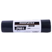 worki na śmieci 240l czarne ldpe 10szt good price