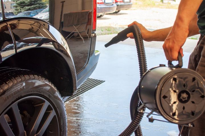 DMUCHAWA DO OSUSZANIA KAROSERII SAMOCHODU 2800W zdjęcie 2