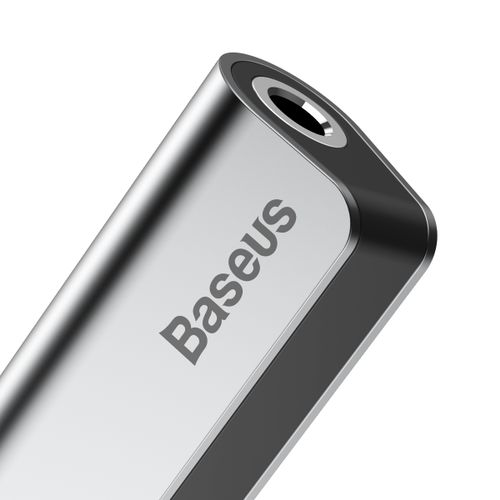 Baseus przejściówka adapter USB Type-C mini jack srebrny na Arena.pl
