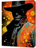 Obraz 50x70cm Kowboj Kosmosu