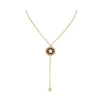 naszyjnik z monetką by klaudia nieścior (c25/kn/03/2au)