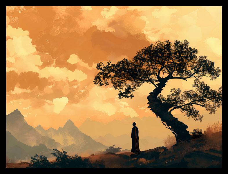 Plakat 40x30cm Zen zdjęcie 2