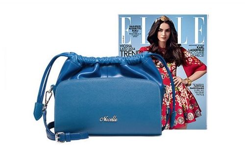 Modna torebka do ręki Niebieska na Arena.pl