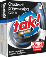 Chusteczki do prania przywracające czerń przeciw blaknięciu 12 szt TAK!