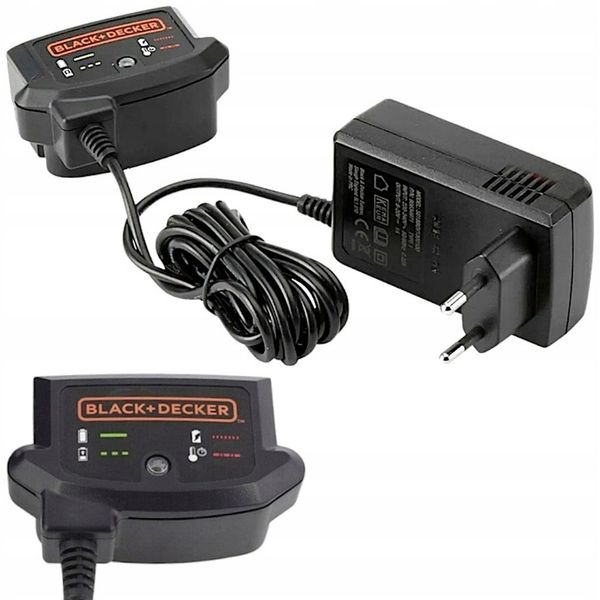 BLACK DECKER Ładowarka do akumulatorów Li-Ion 10,8V-18V oryginał zdjęcie 1