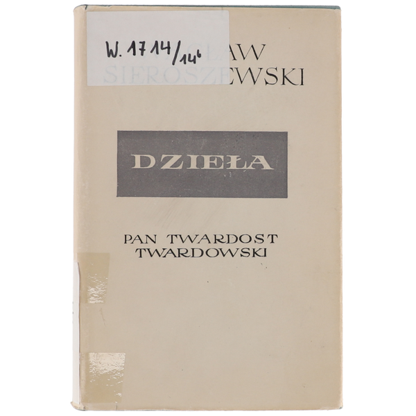 Wacław Sieroszewski Pan Twardost Twardowski 1958 zdjęcie 1