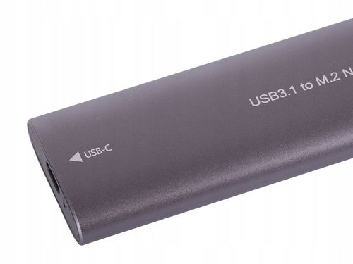 OBUDOWA ADAPTER DYSKU KIESZEŃ M.2 SATA NGFF USB 3.1 USB TYP-C na Arena.pl