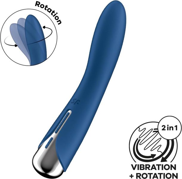 Satisfyer Spinning Vibe 1 Blue zdjęcie 2