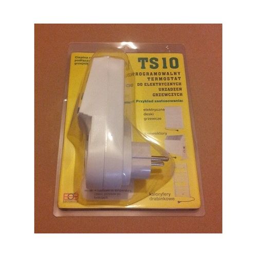 TERMOSTAT REGULATOR TEMPERATURY DO GNIAZDKA TS10 na Arena.pl