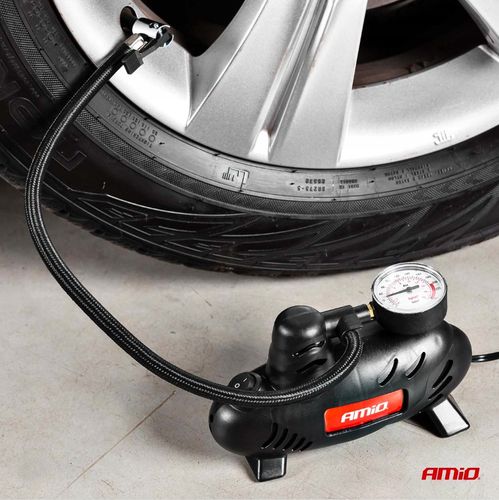 KOMPRESOR SPRĘŻARKA SAMOCHODOWA POMPKA 12V AMIO na Arena.pl