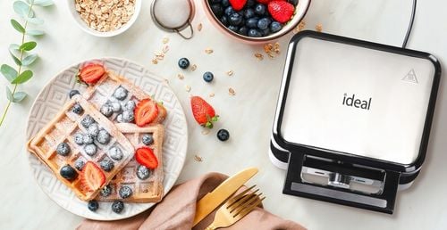 GOFROWNICA IDEAL 2DUŻE CHRUPIĄCE GOFRY MOCNA 2000W NIEPRZYWIERAJĄCA na Arena.pl