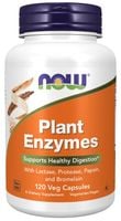 NOW Foods Plant Enzymes NATURALNE ENZYMY ROŚLINNE TRAWIENIE VEGE 120kap