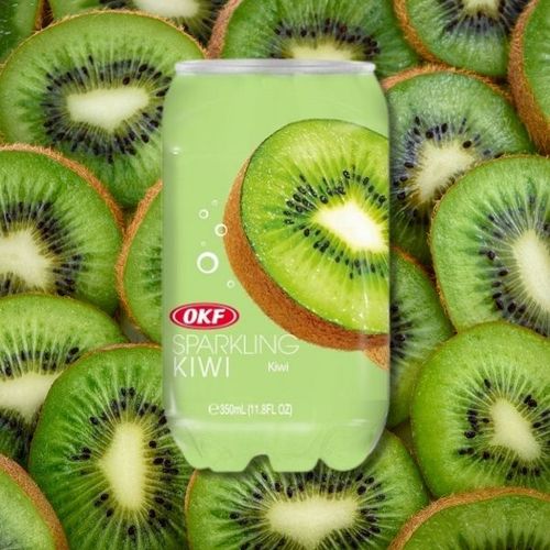 OKF Sparkling Kiwi koreański napój gazowany o smaku kiwi 350ml na Arena.pl