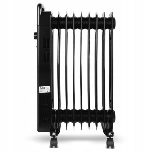 OSZCZĘDNY MOCNY Grzejnik elektryczny OLEJOWY 9 żeberek CZARNY 2000W 3 tryby na Arena.pl