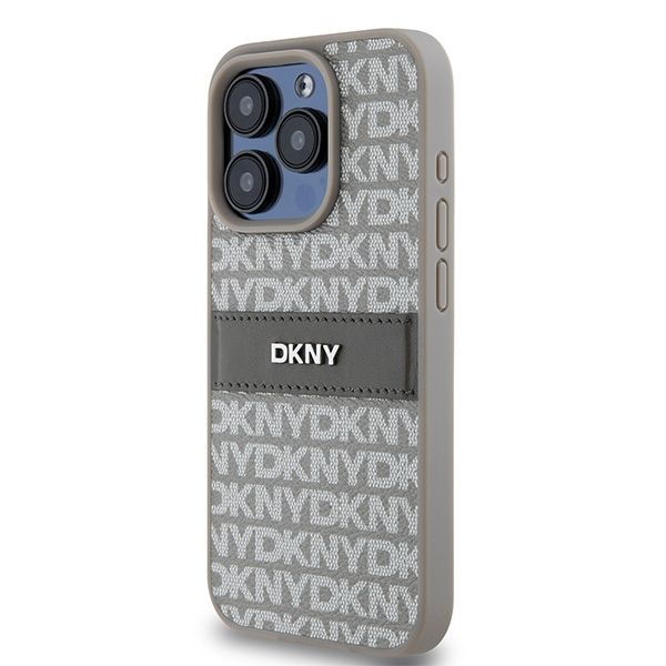 Etui DKNY do iPhone 15 Pro, Beżowy zdjęcie 2