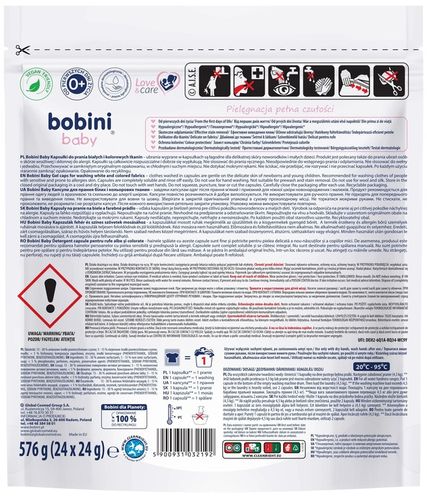 Kapsułki do prania BOBINI Baby - 24 szt. na Arena.pl