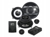 Głośniki samochodowe System 130mm zwrotnice 4Ohm 80W RMS Crunch GTI5.2C