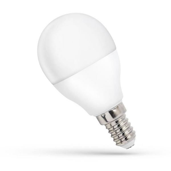 Żarówka LED kulka E14 230V 8W ciepła WW WOJ14215 SPECTRUM zdjęcie 2