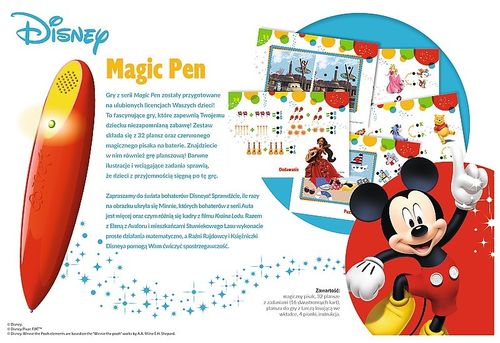 Trefl Gra Magic Pen - Disney na Arena.pl