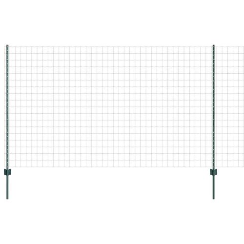 Ogrodzenie z słupkami Zielony 1.4 x 10 m Stal na Arena.pl