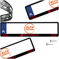 Ramka pod tablice rejestracyjne AUDI SPORT LOGO 1 szt. ramki do tablic