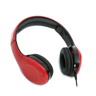 FREESTYLE HEADSET FH-4920 MIC RED mini jack + USB [42687]