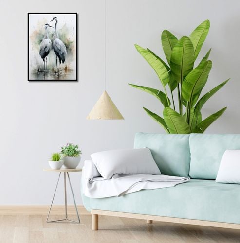 Plakat 40x55cm Tańczące Czaple na Arena.pl