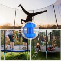 10X CZĘSCI ZAMIENNE ZAŚLEPKI DO TRAMPOLINY NAKŁADKI NA SŁUPKI SIATKA Ø 25mm