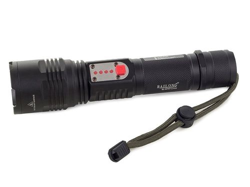 MOCNA LATARKA WOJSKOWA CREE LED USB XML-L T6 POWER BANK na Arena.pl