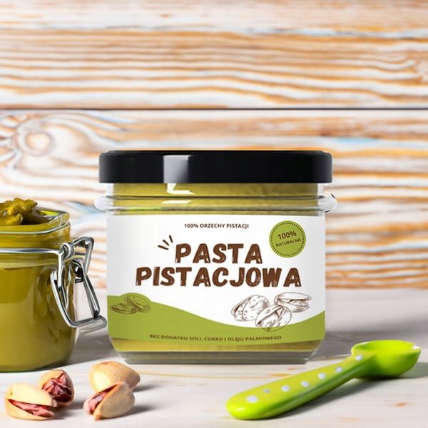 PASTA PISTACJOWA Krem z pistacji Vitafarm 100% naturalna 200g zdjęcie 7