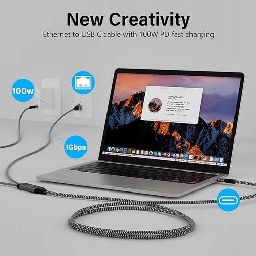 Kabel 2 X USB-C + 100W PD 1,8M na Arena.pl