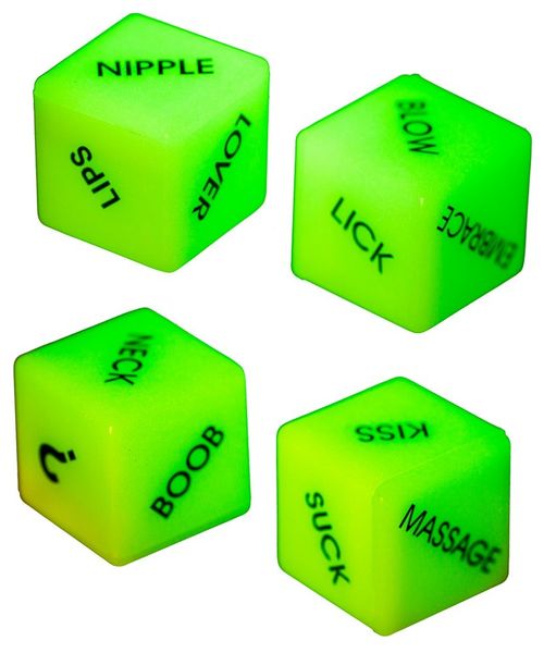 Kostki "Glow-In-The-Dark" zdjęcie 2