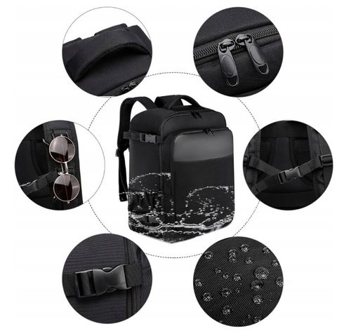 Plecak RYANAIR podróżny 40x25x20 do samolotu lekki bagaż podręczny Solidny na Arena.pl