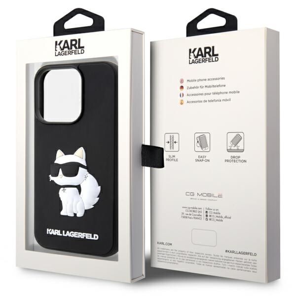 Etui Karl Lagerfeld do iPhone 14 Pro, Czarny zdjęcie 8